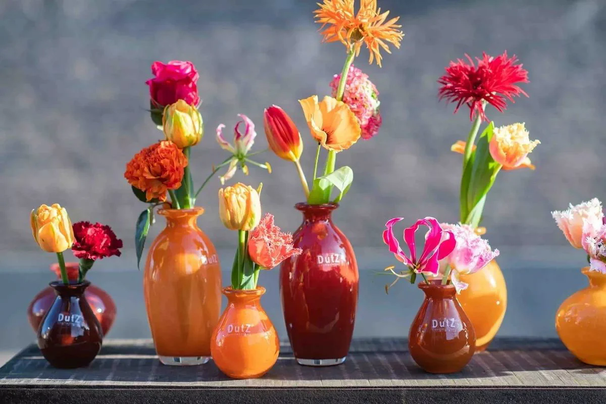 NADIEL RED TINTS Budvase Set - Image 4