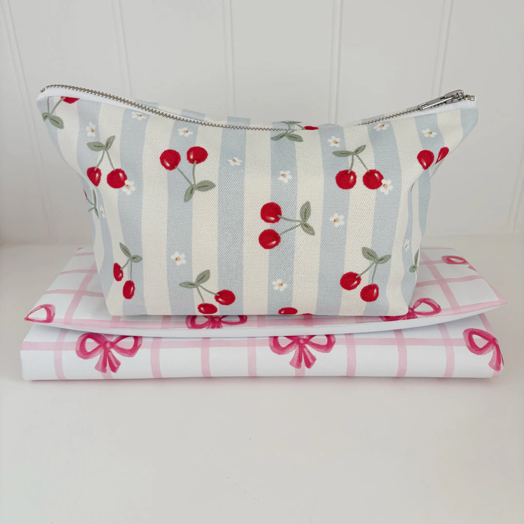 Nappy Wallet - Cherry Stripe - Image 8