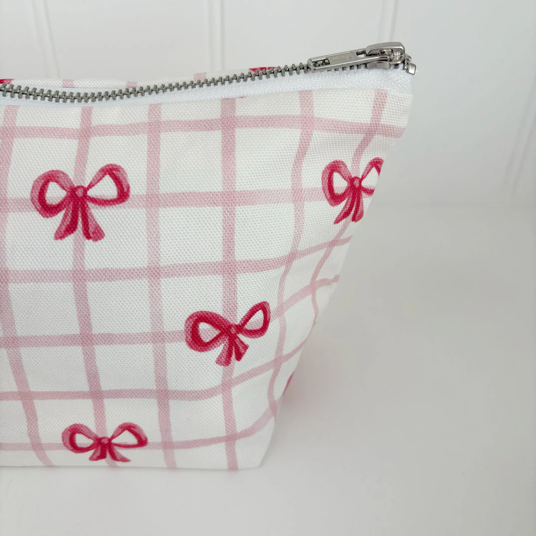 Nappy Wallet - Pink Bows - Image 2