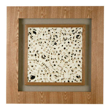 Nason Framed Lattice Design Wall Art