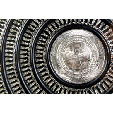 Nason Framed Silver Disc Wall Art - Image 3