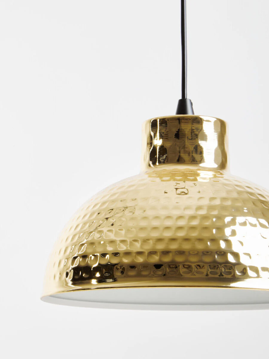 New Foundry Gold Finish Pendant light - Image 4