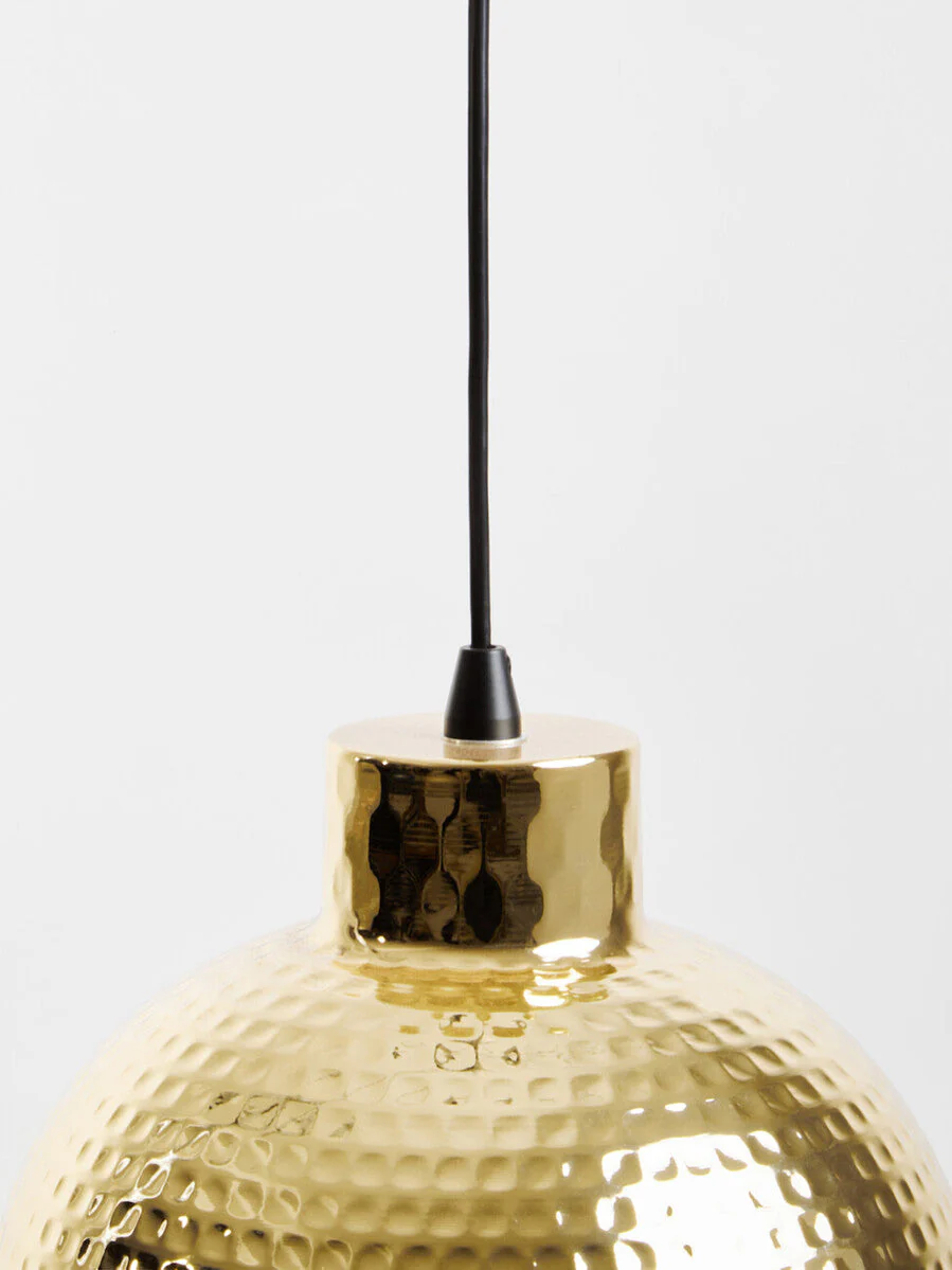 New Foundry Gold Finish Pendant light - Image 7