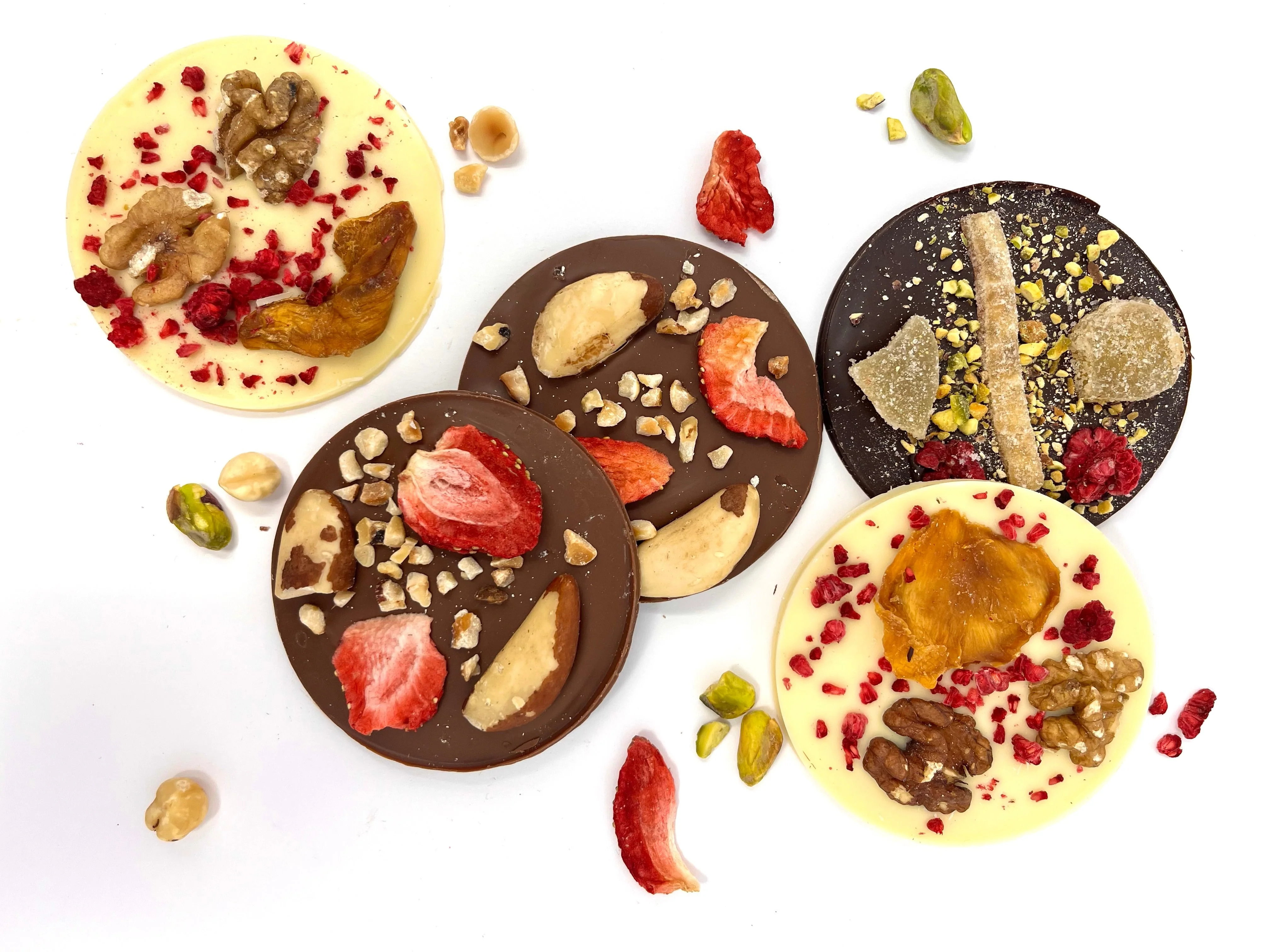 New Giant Mendiants in Dark Chocolate - Image 3