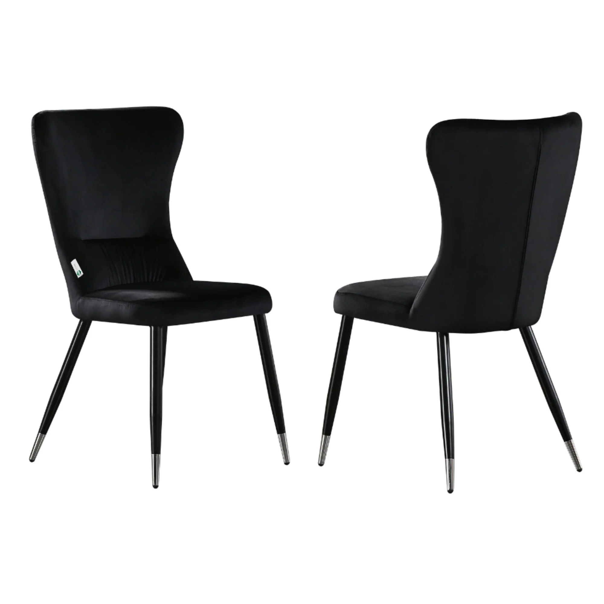 New York LUX Velvet Dining Chair with Metal Legs - Scandinavian Inspired - Image 66