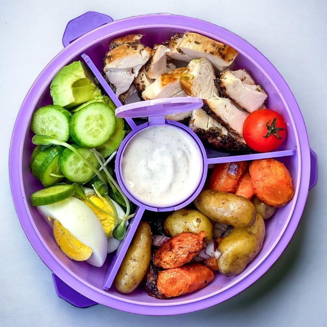 NEW! Yumbox Poke Bowl with 3 Compartment Divider - Various Colours - Image 12