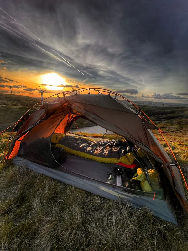 Night Cat 2 Persons backpacking tent with Aluminium Poles - Image 7
