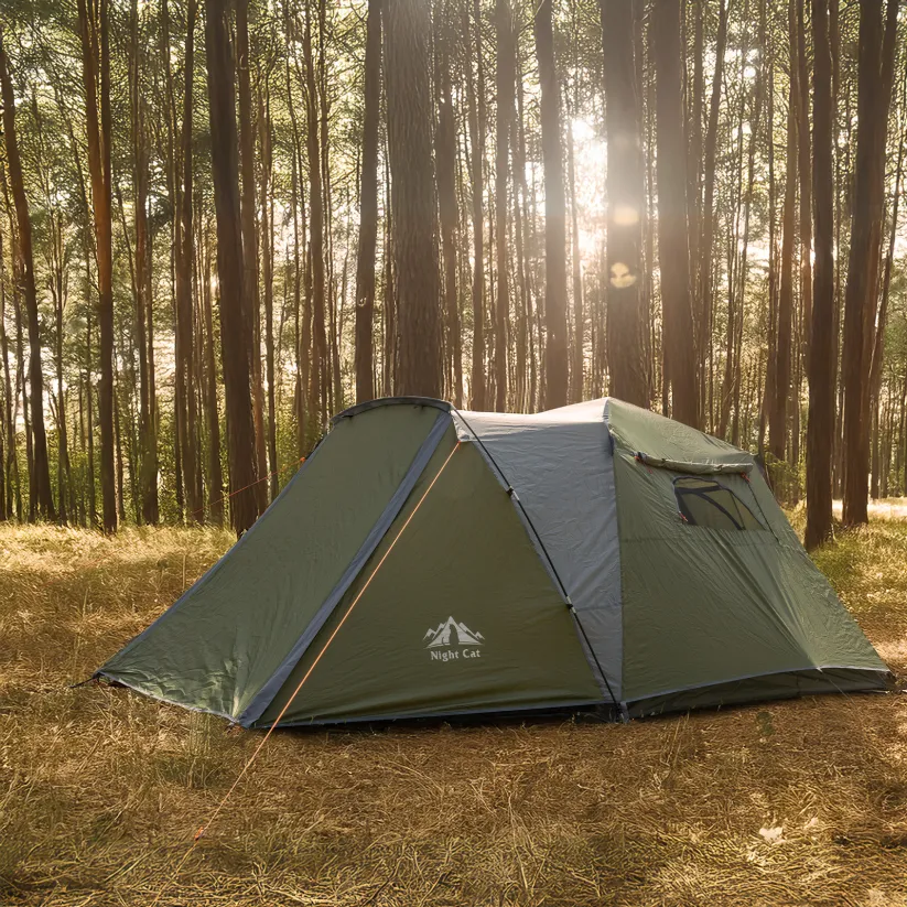 Night Cat 3-Person Pop-Up Cabin Tent with Porch - Image 13