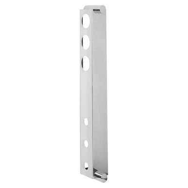 Novo 6 Bottle Silver Vertical Wine Rack