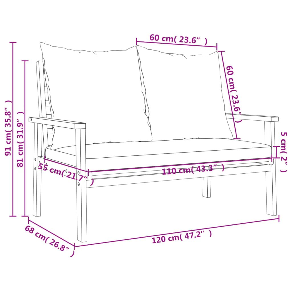 Nuvik Acacia Wood - 100cm - Image 14