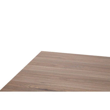 Natural Wood Top Coffee Table with Black Metal Splayed Legs, Oakwill - Image 7