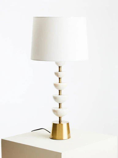 Ocala White Table Lamp - Image 4
