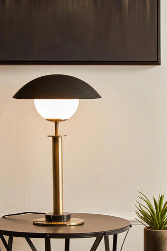 Octavia Gold Finish Metal Table Lamp - Image 10