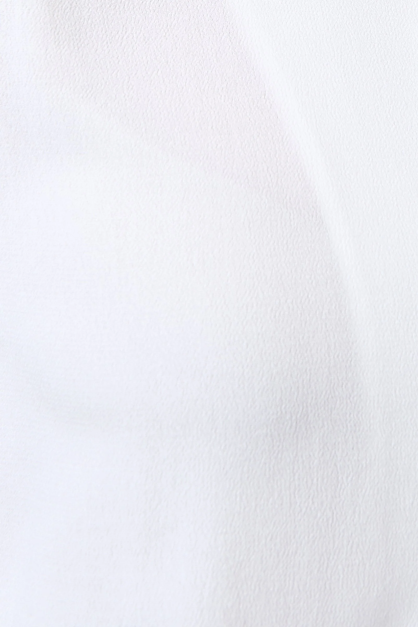 Octavia Moss Crepe Overlap Collar Shirt - Off White - Image 5