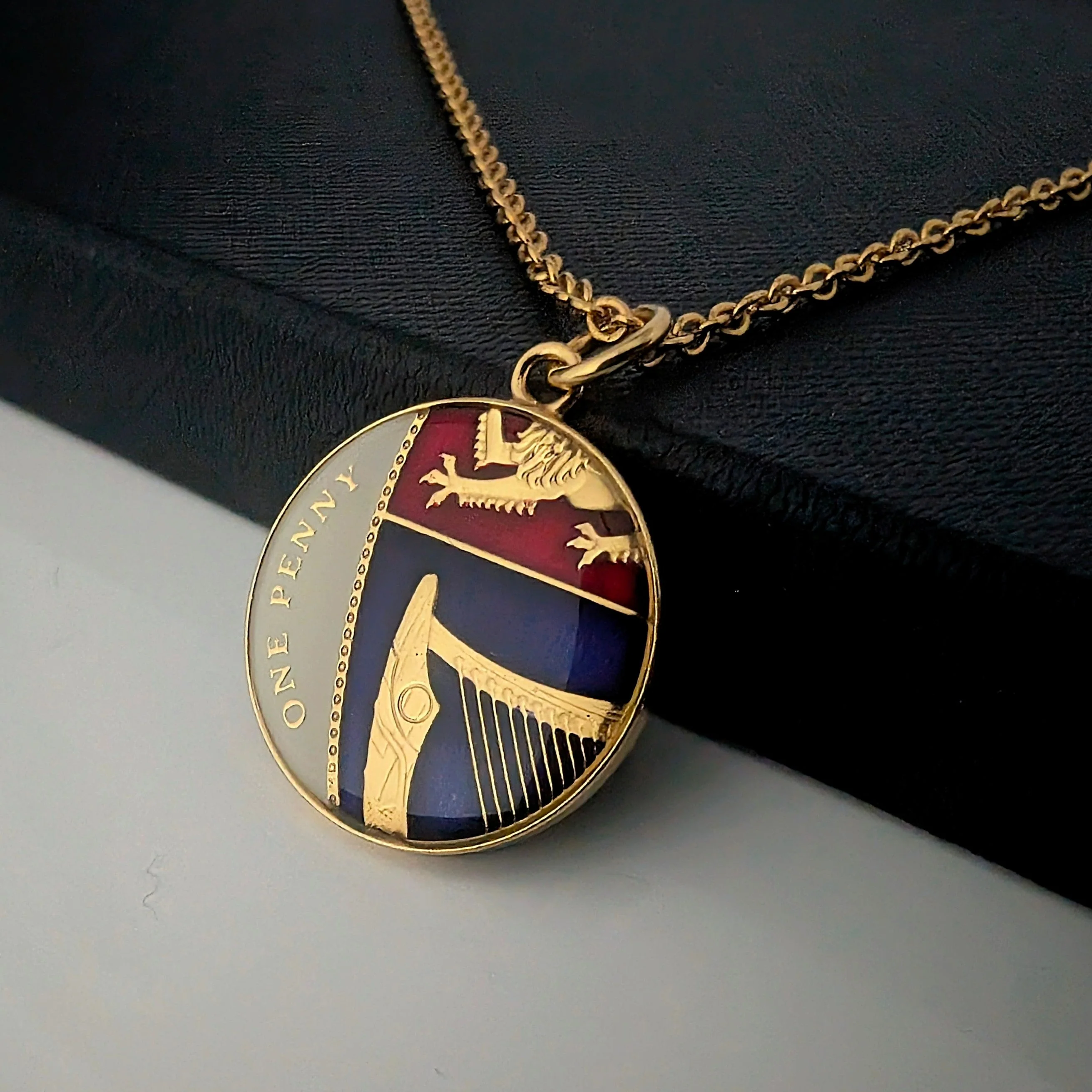 One Penny (2008-2017) - Enamelled Coin Necklace - Image 3