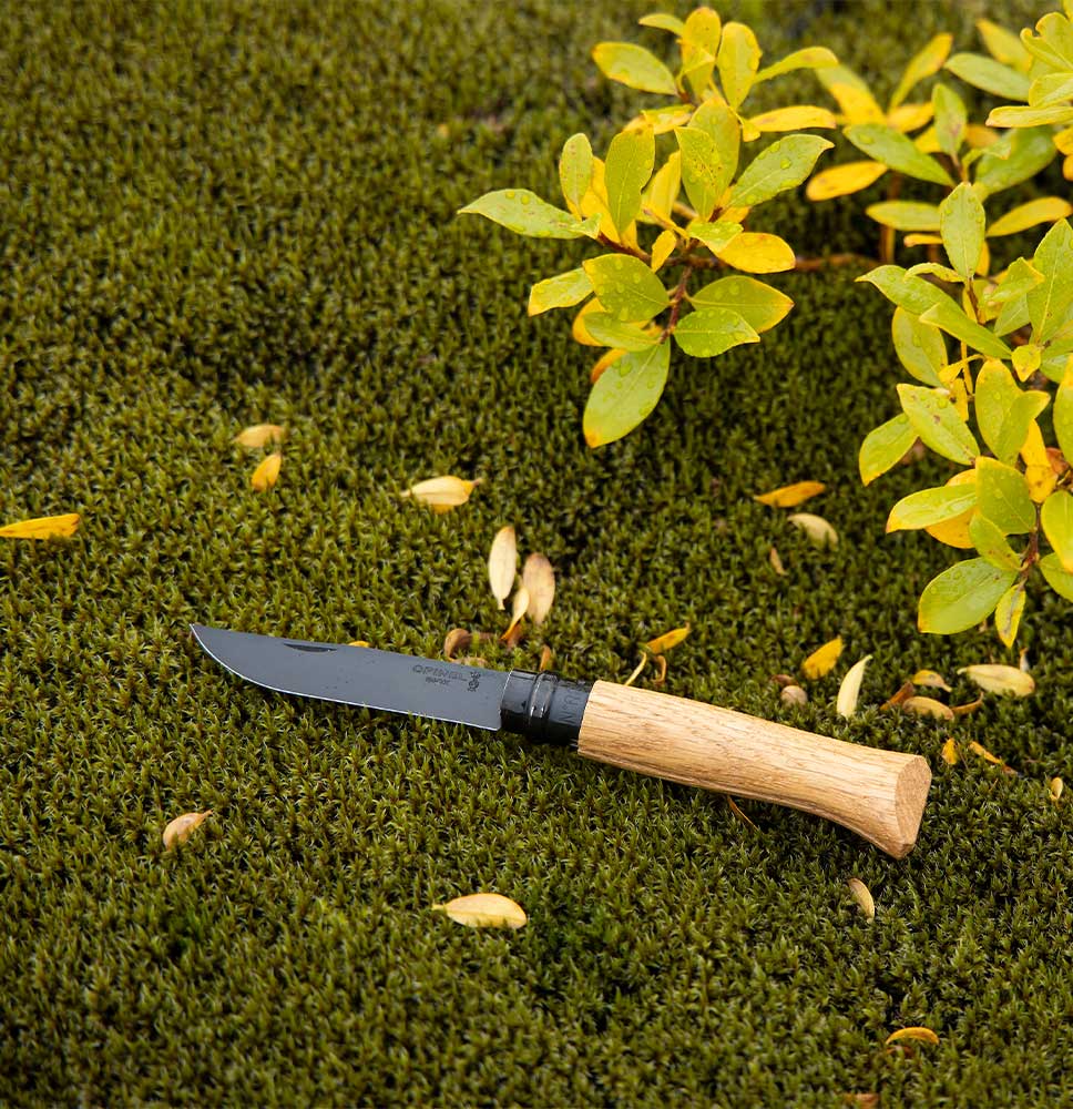 Opinel No 8 Black Oak Knife - Image 6