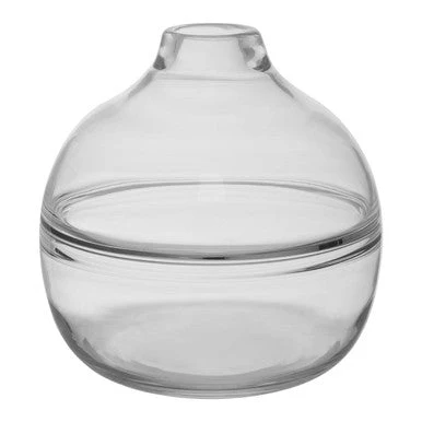 Optik Clear Glass Vase - Image 2