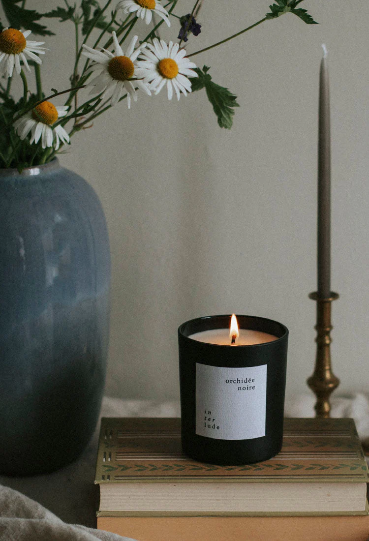 Orchidée Noire Bougie Parfumée - Image 3