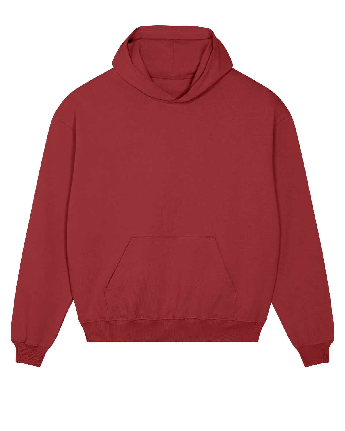 Organic Boxy Heavy Hooded Sweatshirt: Unisex - Image 4