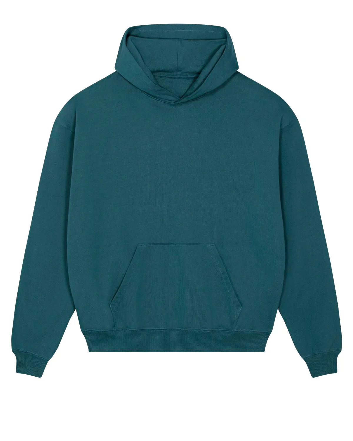 Organic Boxy Heavy Hooded Sweatshirt: Unisex - Image 5