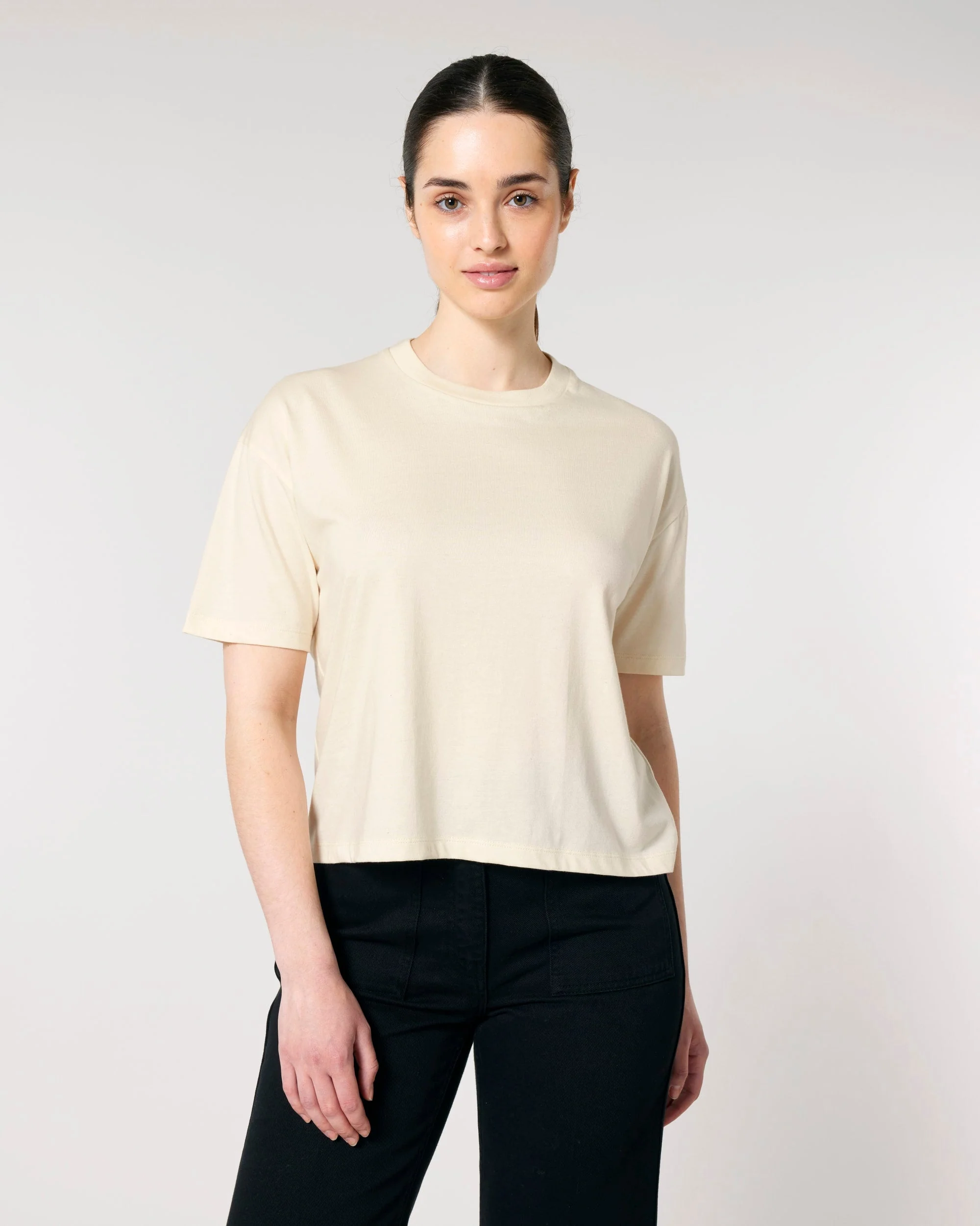 Organic Colours Boxy T-shirt: Womens - Image 15