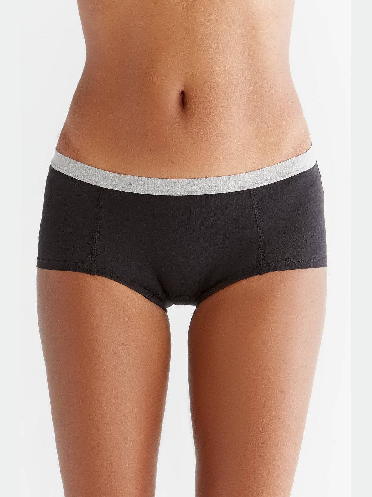 Organic Cotton Boyshorts with Elastic Waistband - Image 2