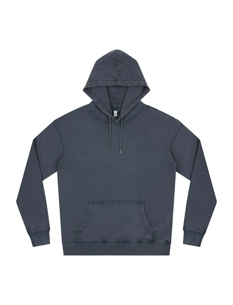 Organic Cotton Faded Hoodie: Unisex - Image 10