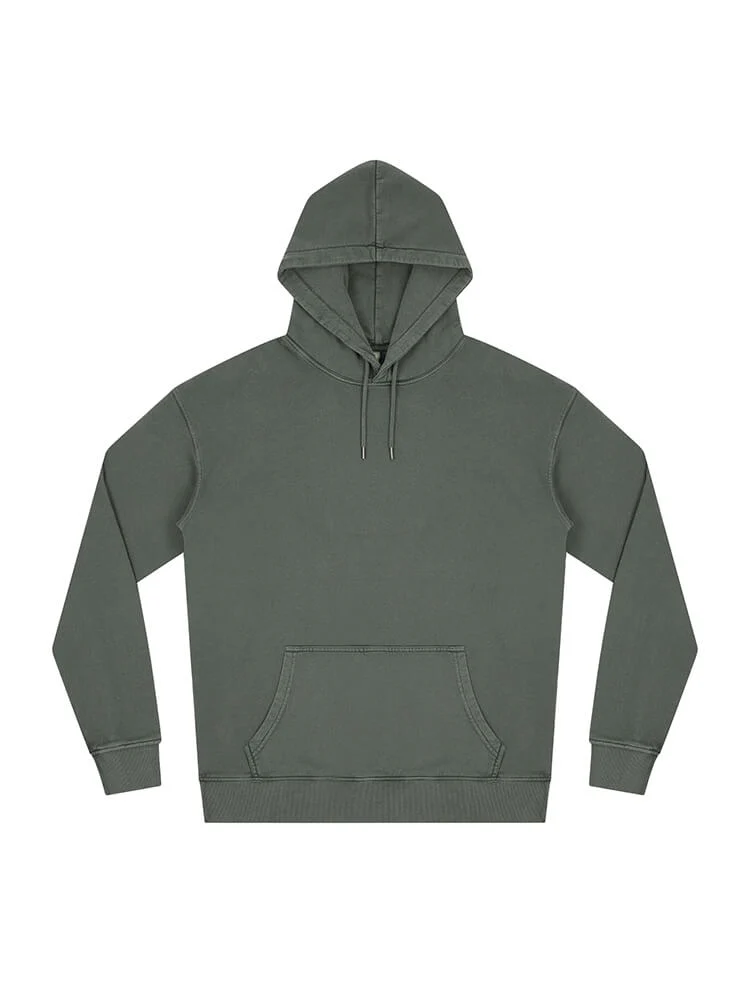 Organic Cotton Faded Hoodie: Unisex - Image 11