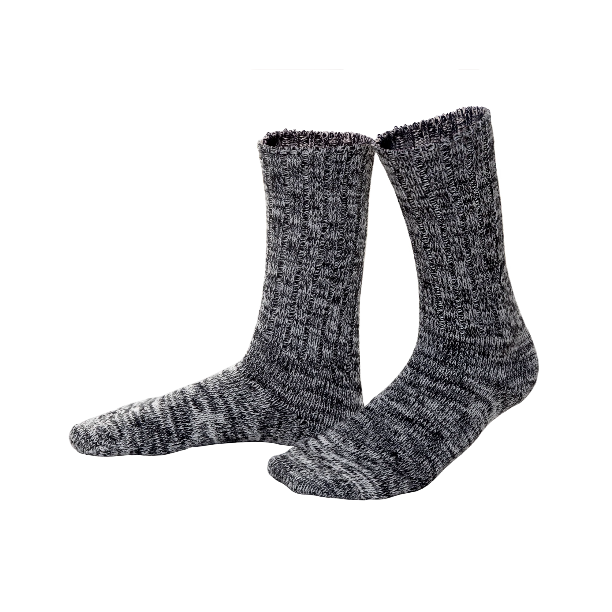 Organic Cotton Mouline Knit Socks: Unisex - Image 3