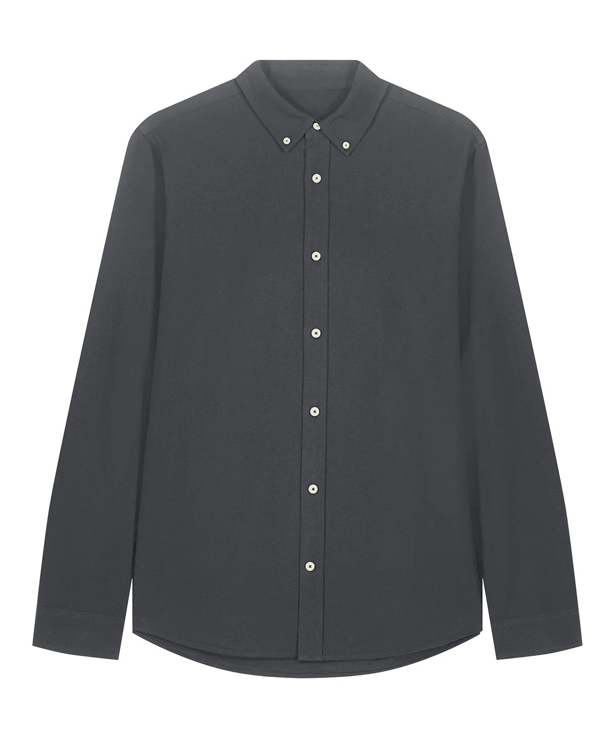 Organic Cotton Oxford Long Sleeve Shirt: Mens