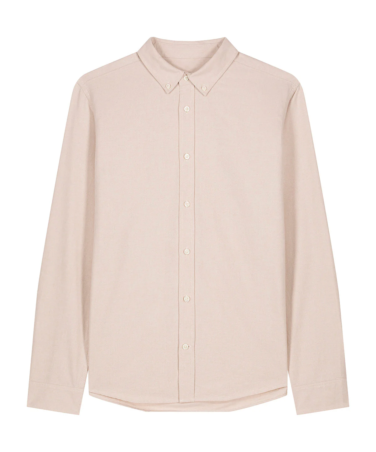 Organic Cotton Oxford Long Sleeve Shirt: Mens - Image 2