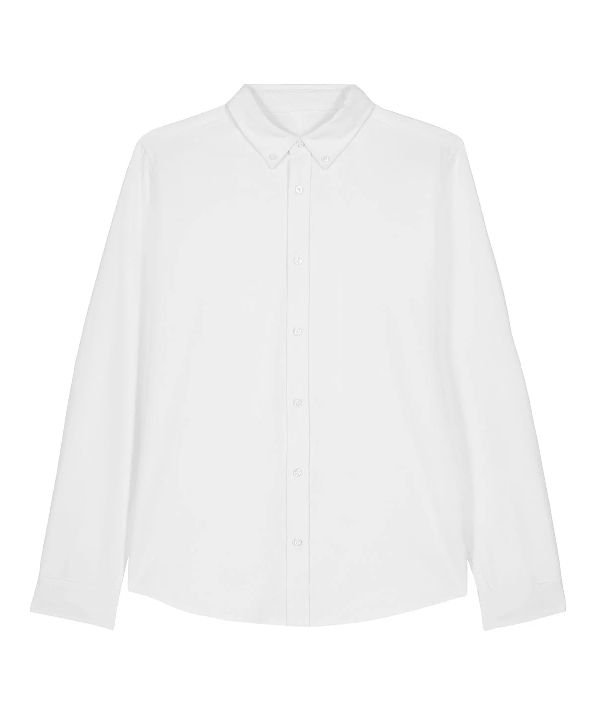 Organic Cotton Oxford Long Sleeve Shirt: Mens - Image 6