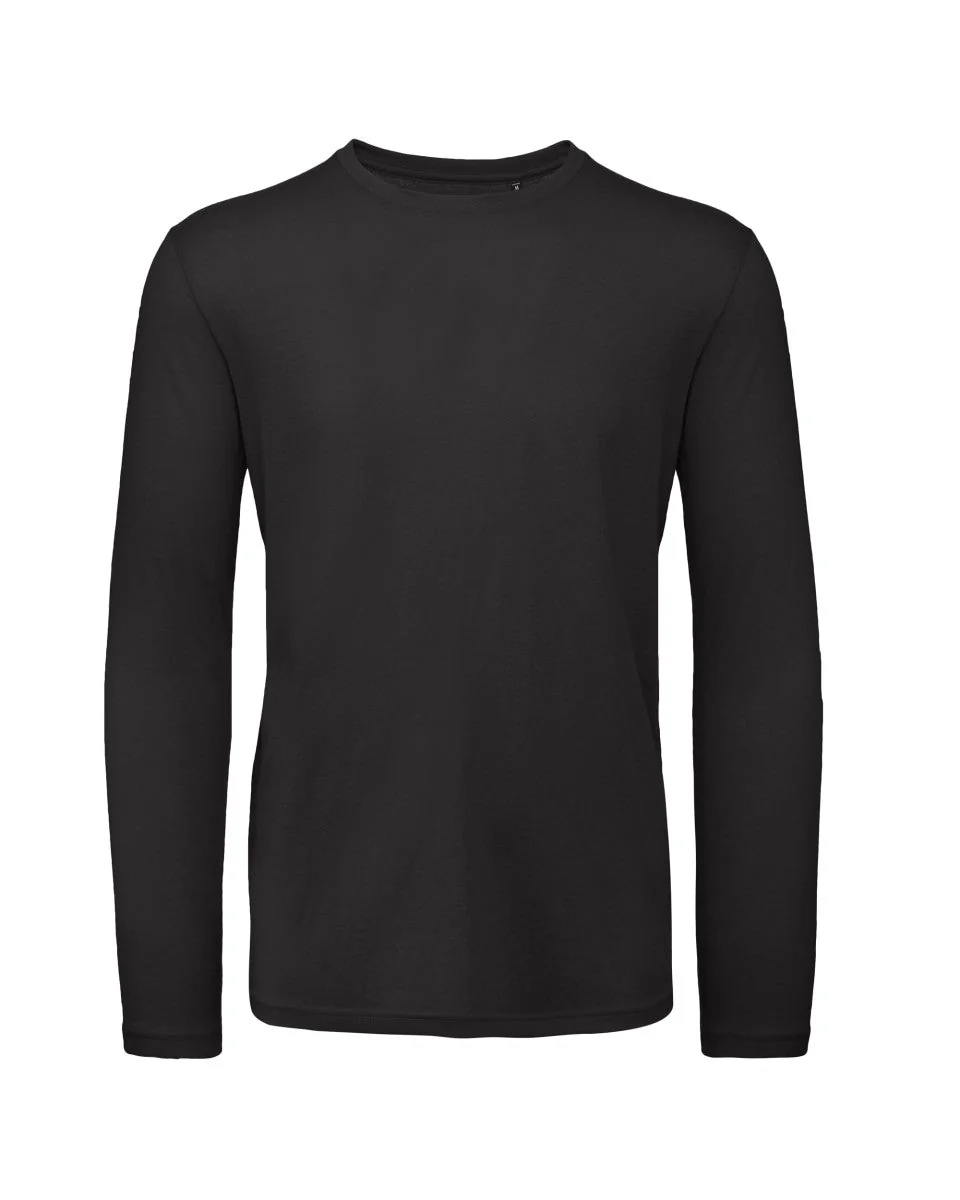 Organic Essential Long Sleeve T-shirt: Mens - Image 2