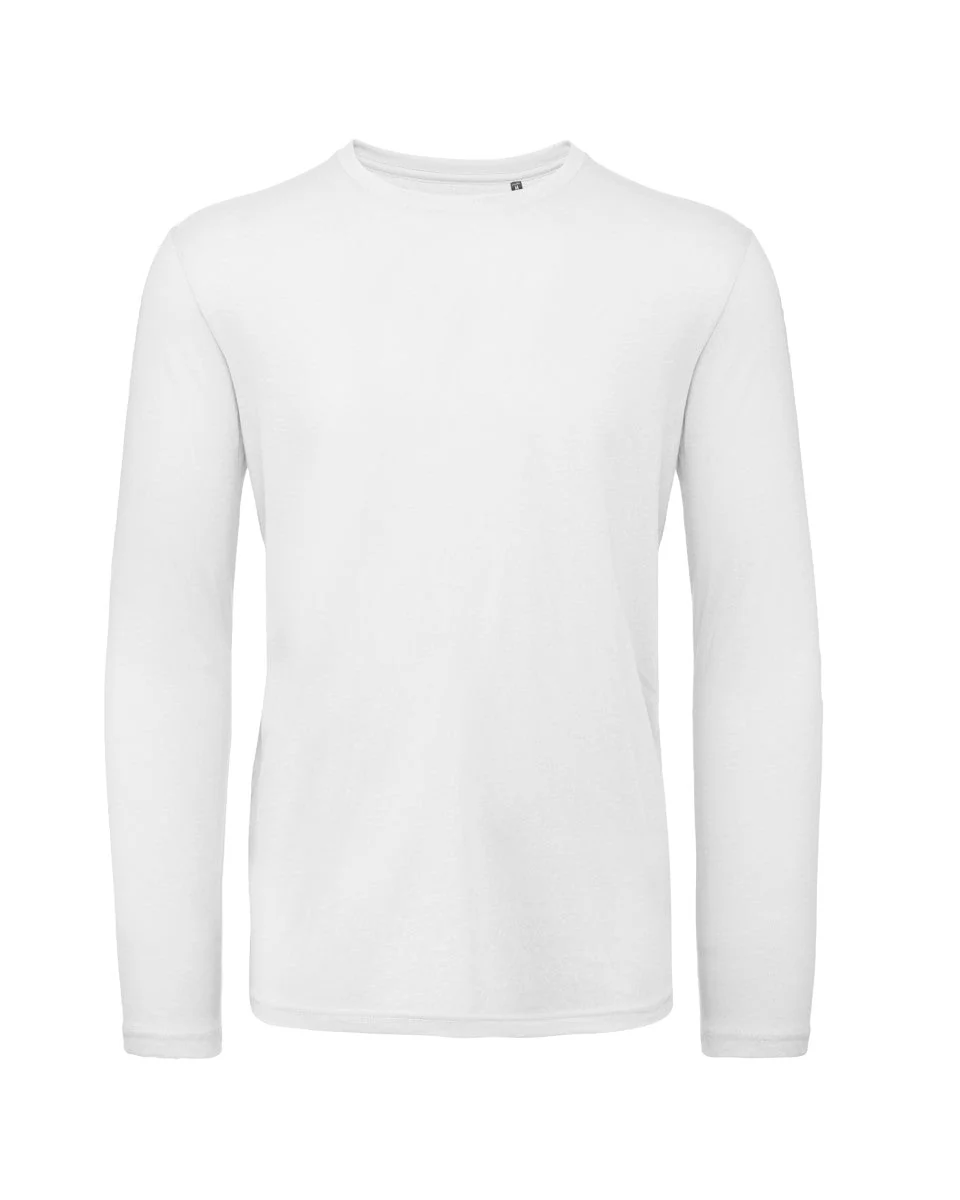 Organic Essential Long Sleeve T-shirt: Mens - Image 7