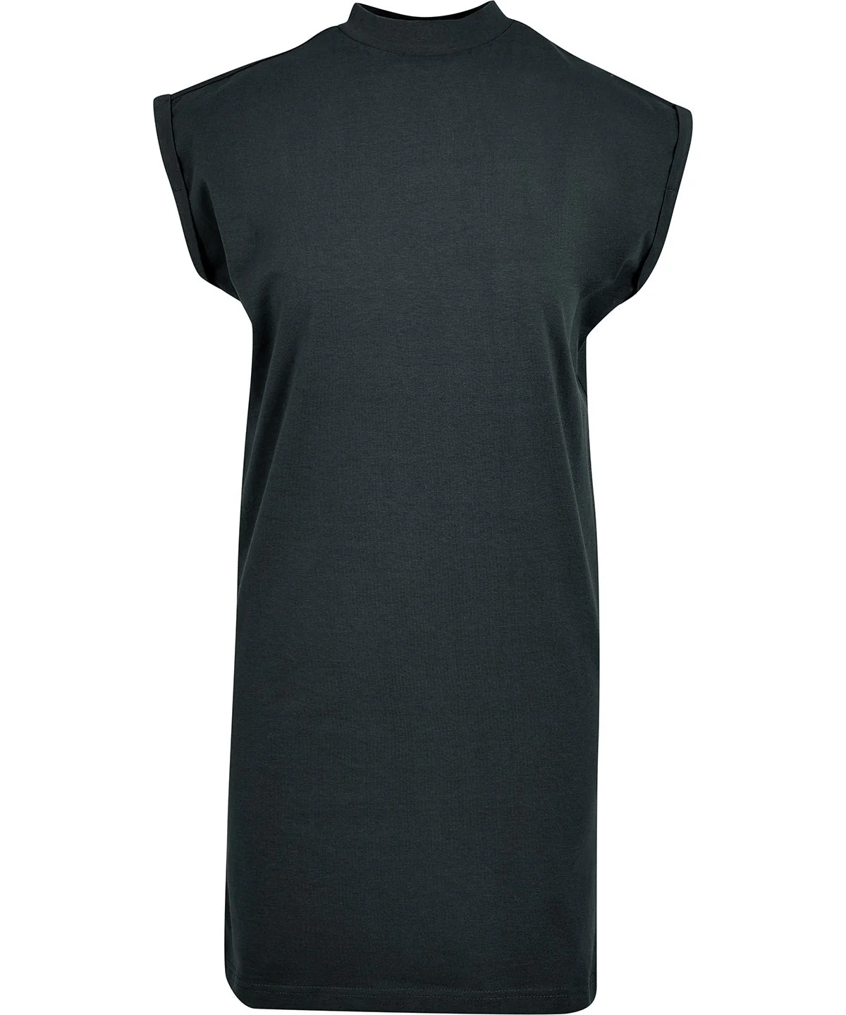 Organic Extended Shoulder T-shirt Dress: Womens - Image 3
