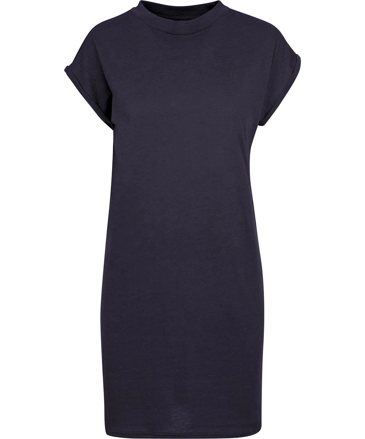 Organic Extended Shoulder T-shirt Dress: Womens - Image 4