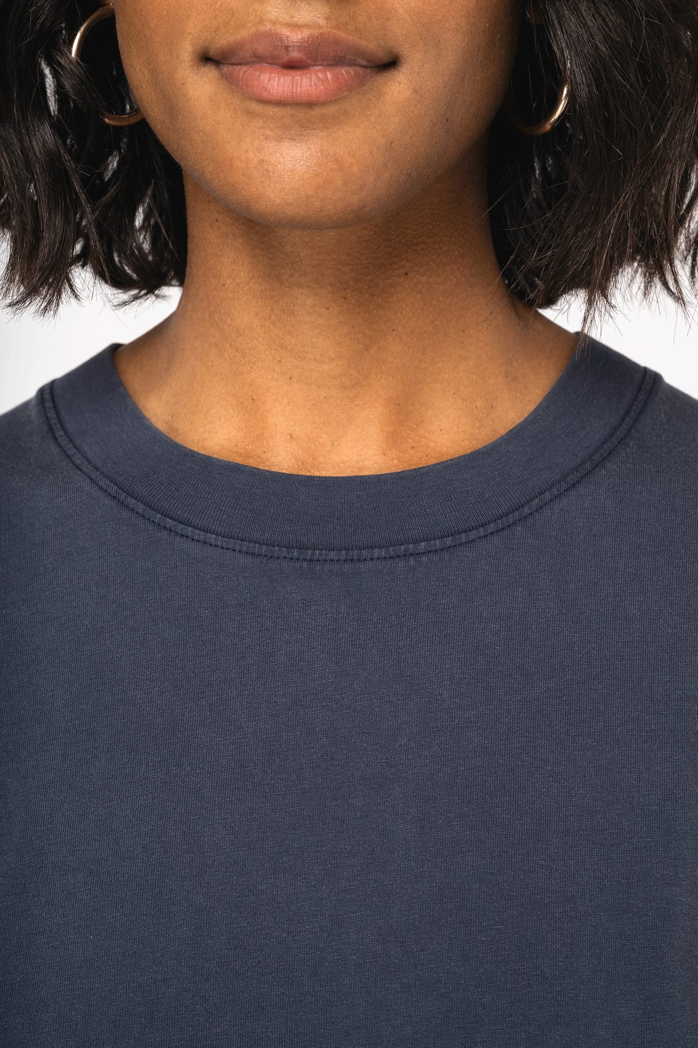 Organic Oversize Washed T-shirt: Womens - Image 7