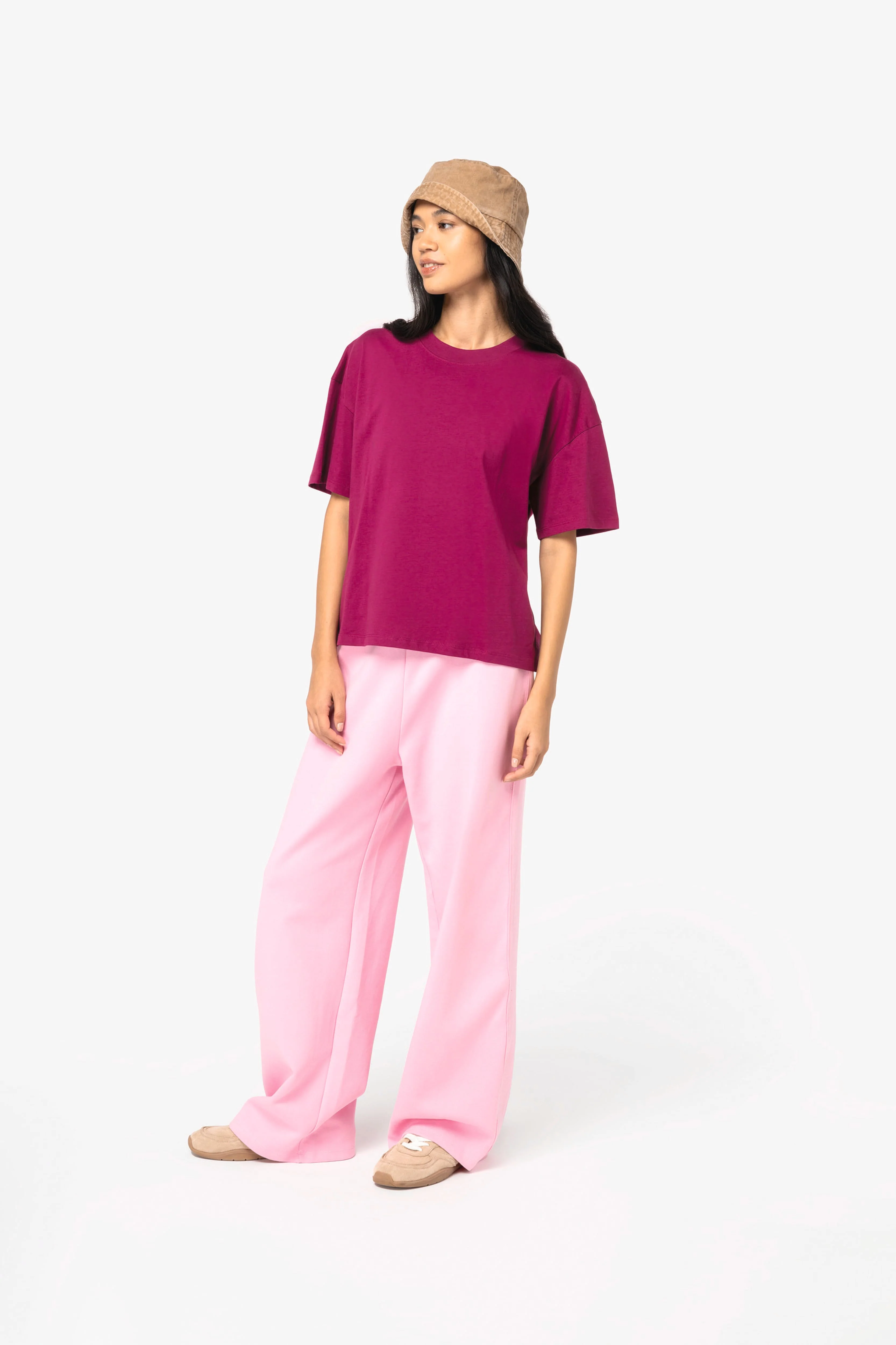 Organic Oversized T-shirt: Womens - Image 13
