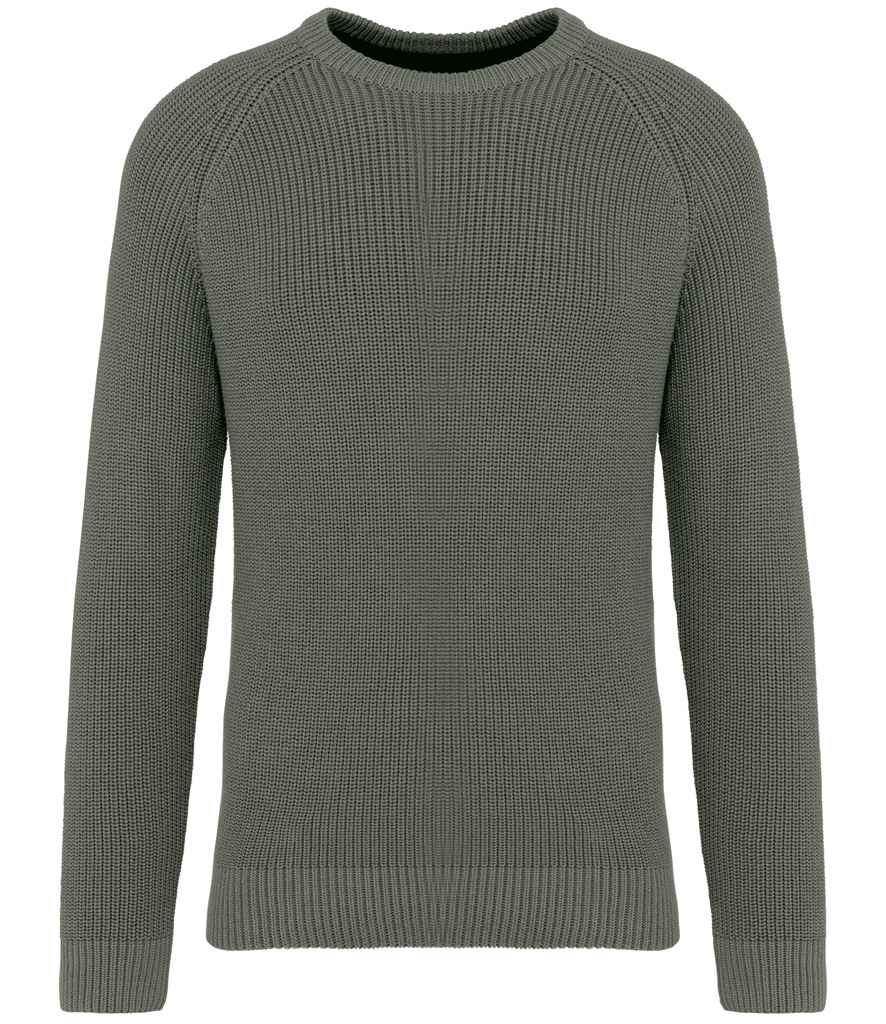Organic & Recycled Polyester Chunky Knit Sweatshirt - Image 4