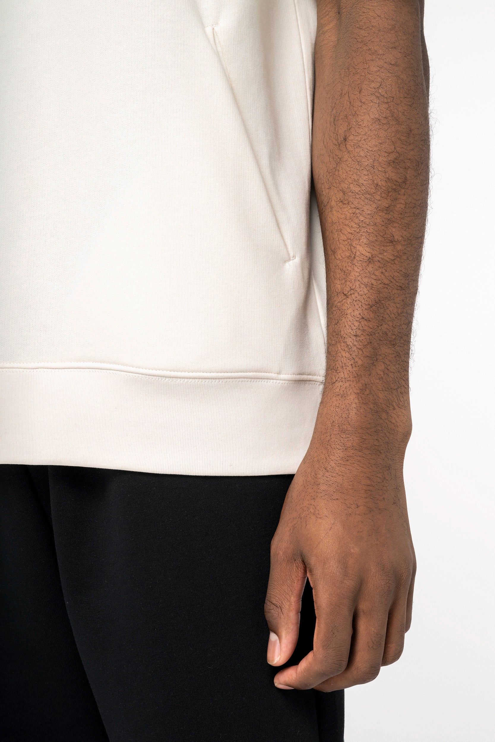 Organic Short Sleeve T-shirt Hoodie - Image 6