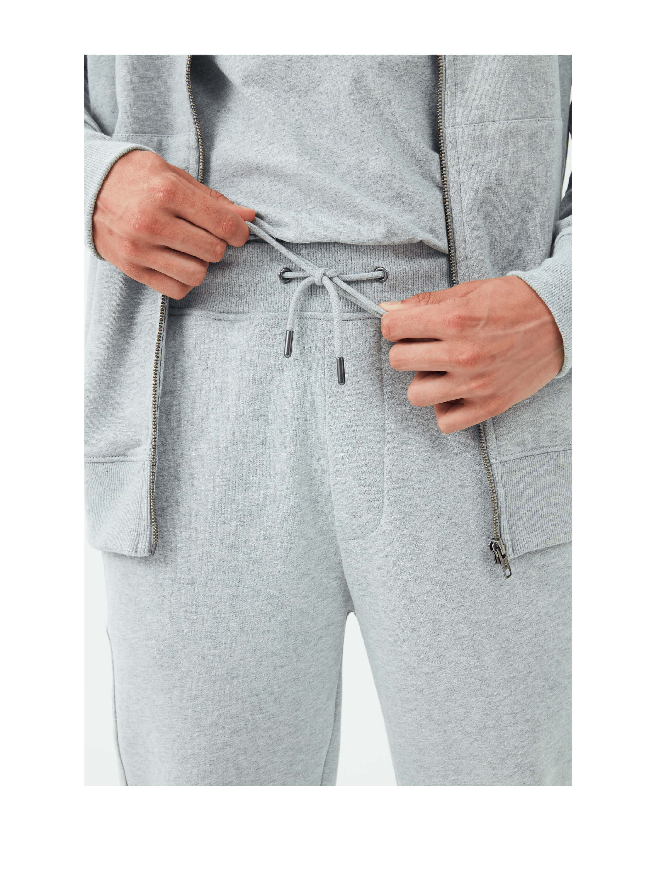 Organic Sueded Sweatpants: Unisex - Image 6
