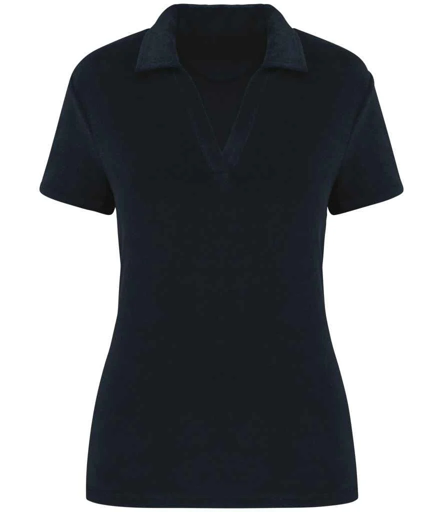 Organic Towel-feel Polo Shirt: Womens - Image 4