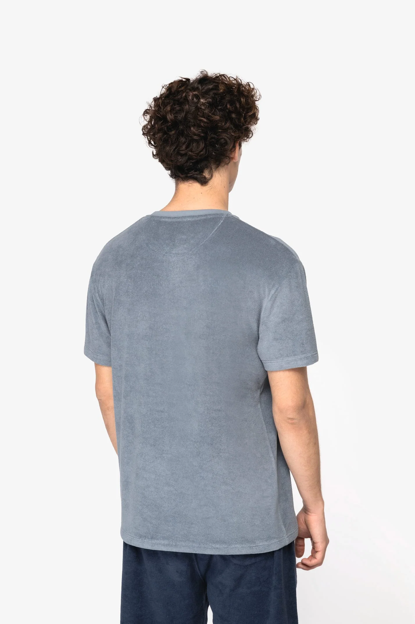 Organic Towel-feel T-shirt: Mens - Image 7