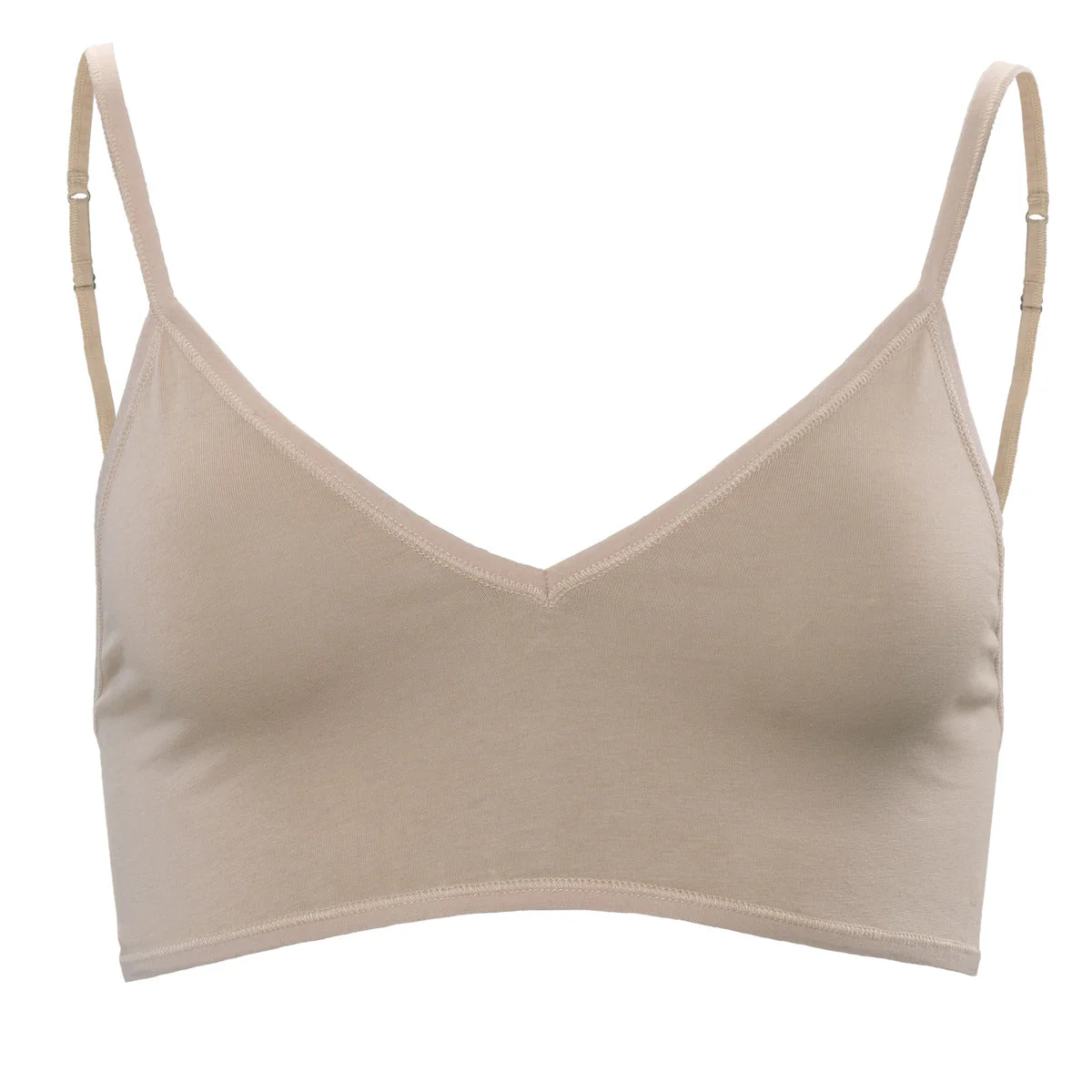 Organic V-neck Bralette: 2 Pack - Image 8