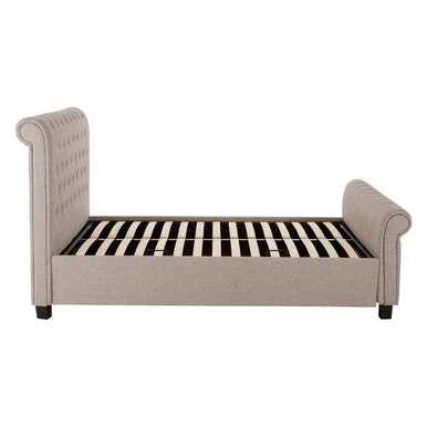 Orlando Light Grey Ottoman Double Bed - Image 7
