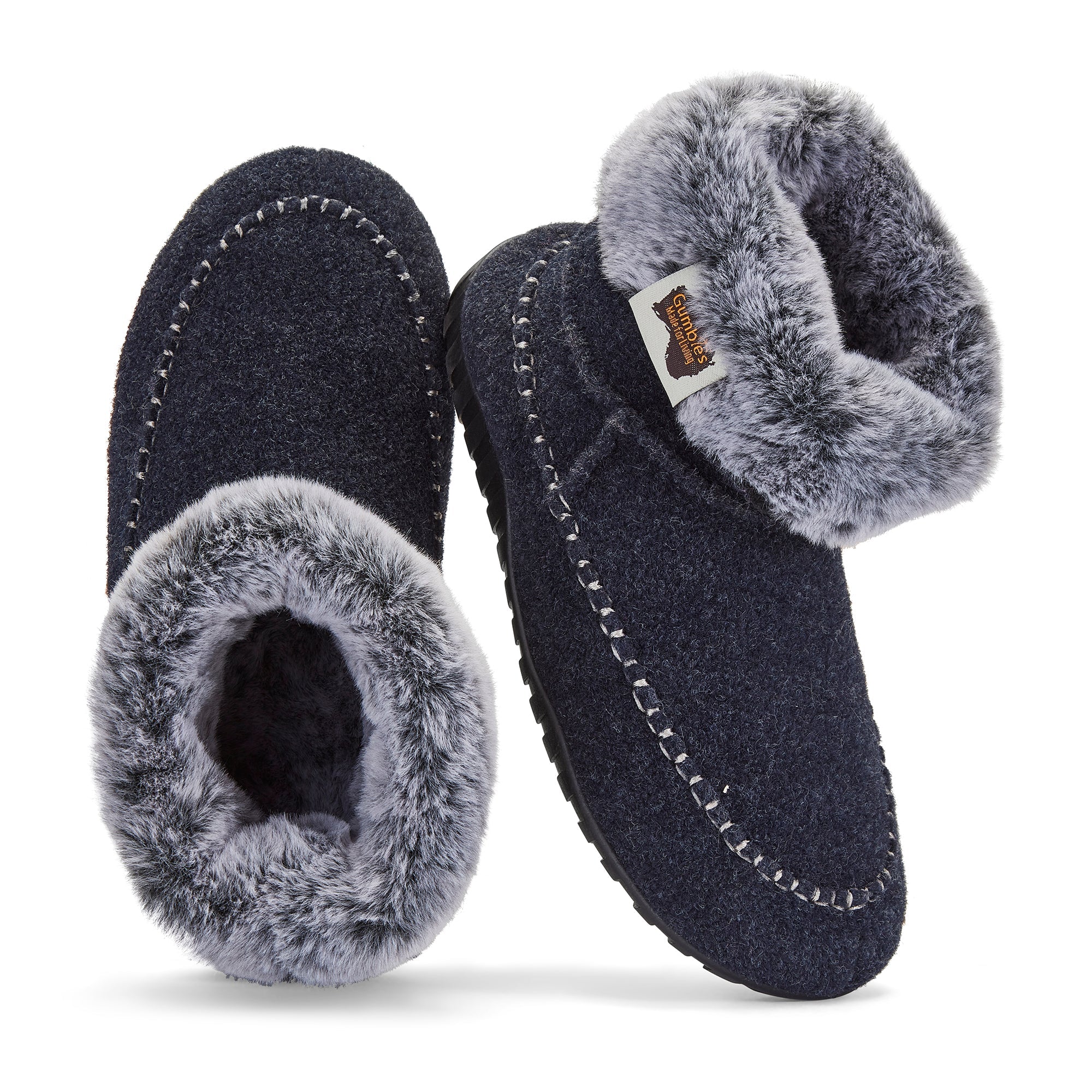 Ossa High - Women's - Navy & Grey - Image 3