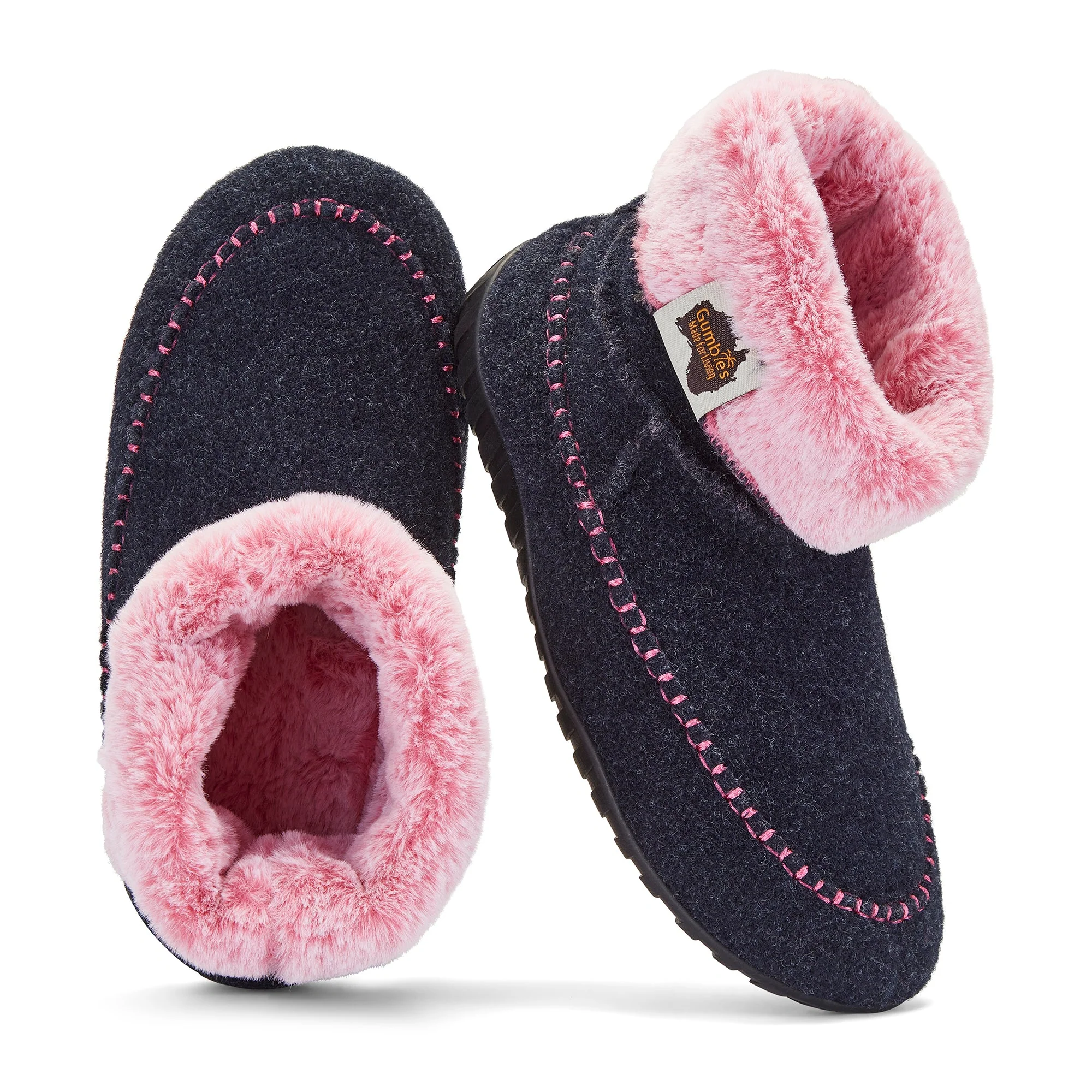 Ossa High - Women's - Navy & Pink - Image 2