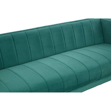 3 Seater Green Sofa, Otylia - Image 10