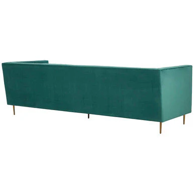 3 Seater Green Sofa, Otylia - Image 5