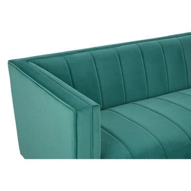 3 Seater Green Sofa, Otylia - Image 7